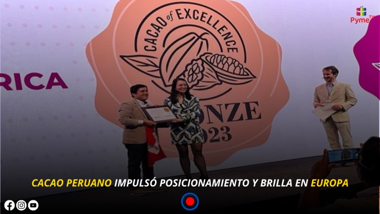 EUROPA: PERÚ GANA TRES MEDALLAS EN LOS PREMIOS CACAO DE EXCELENCIA 2023