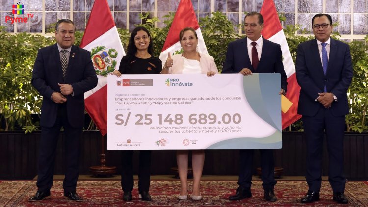 GOBIERNO OTORGA MÁS DE S/ 25 MILLONES EN PREMIOS PARA EMPRENDEDORES Y EMPRESARIOS PERUANOS