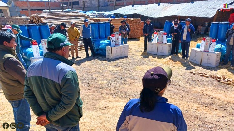 AGRO RURAL ENTREGA KITS Y FITOTOLDOS PARA FORTALECER AGRICULTURA FAMILIAR EN PUNO