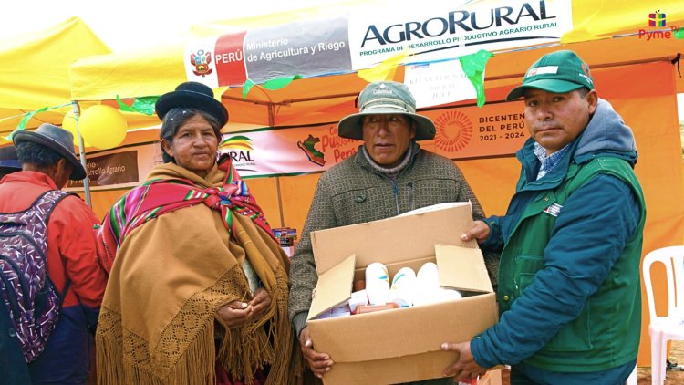 MIDAGRI BENEFICIA A MÁS DE 160,000 PEQUEÑOS PRODUCTORES AGRÍCOLAS GRACIAS A AGRO RURAL