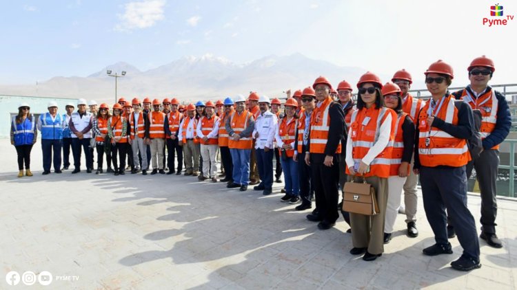 DELEGACIÓN DE APEC VISITA MINA CERRO VERDE Y CONOCE SU INNOVACIÓN TECNOLÓGICA Y APORTE HÍDRICO A AREQUIPA